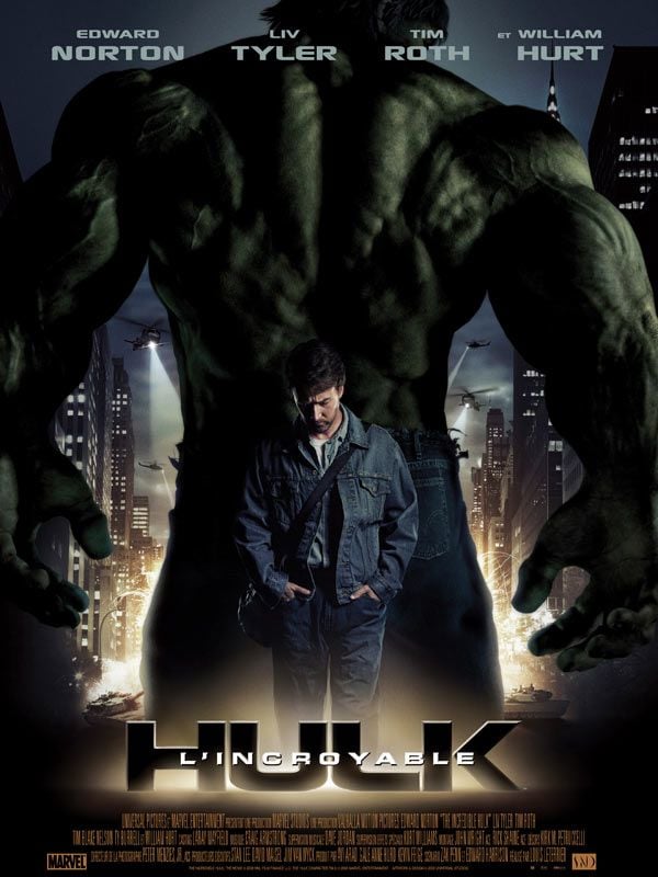 Affiche de L’Incroyable Hulk
