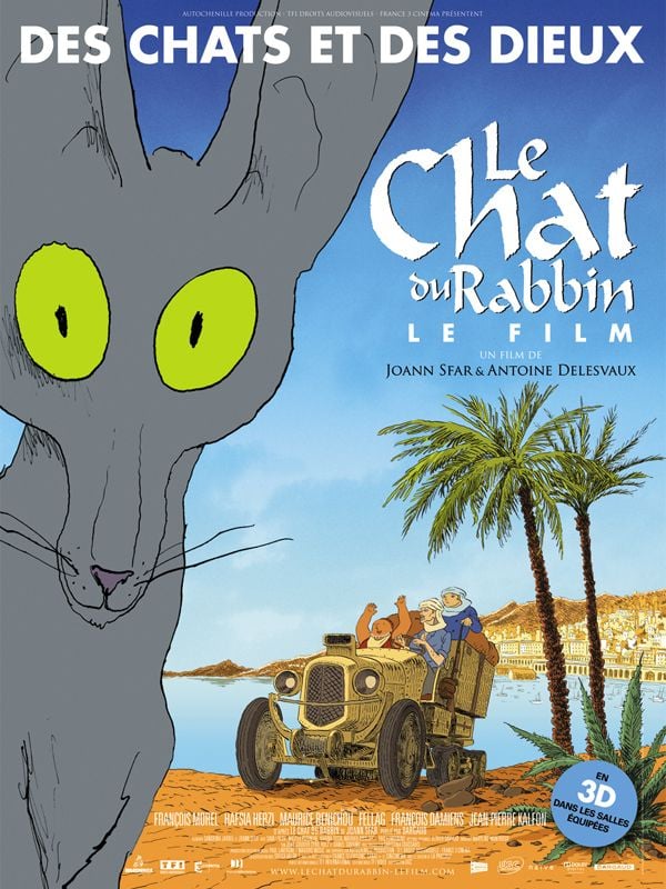 Affiche de Le Chat du rabbin