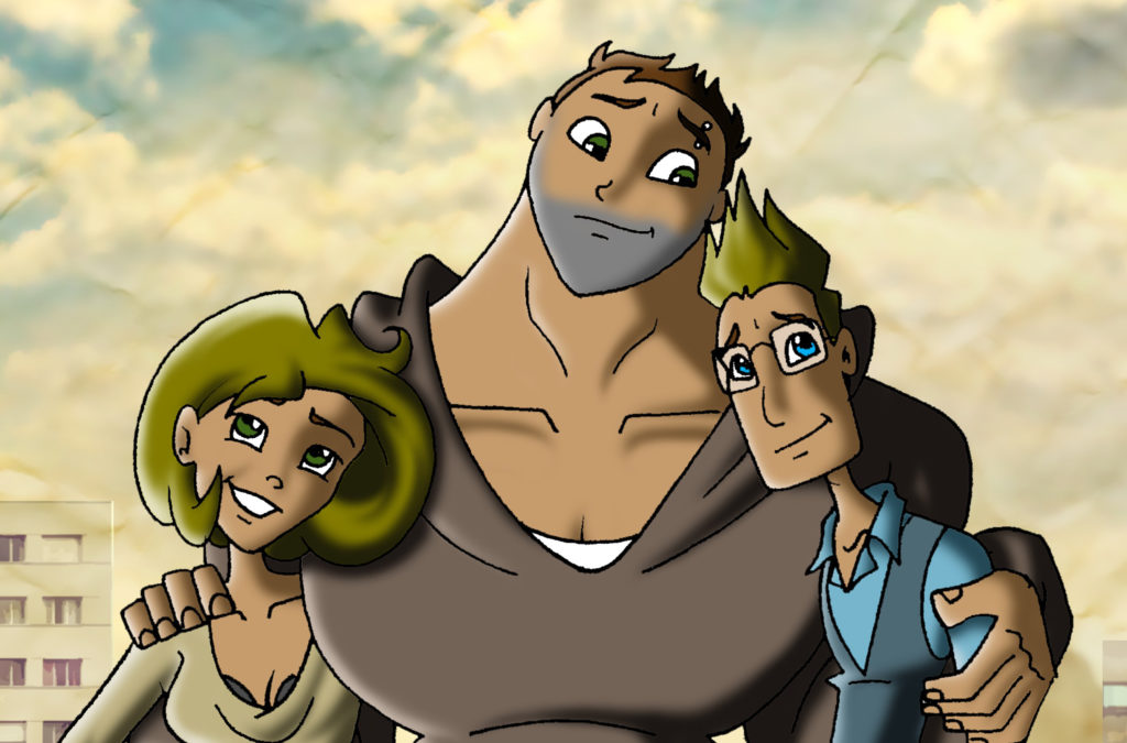 Nouvelles affiches pour l’album “Mes papas & moi”