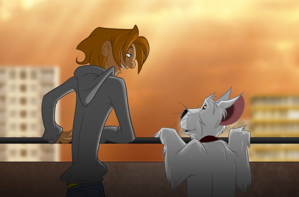 Une première affiche de Animaux & compagnie, la prochaine BD de Mikl Mayer, dévoile deux de ses héros