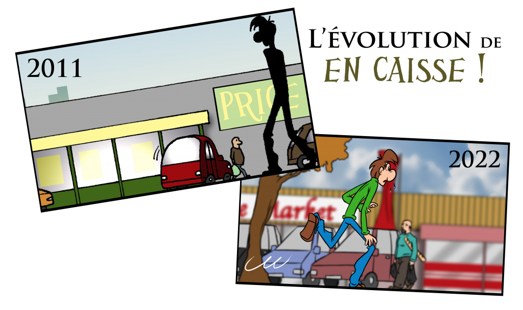 L’évolution de En caisse