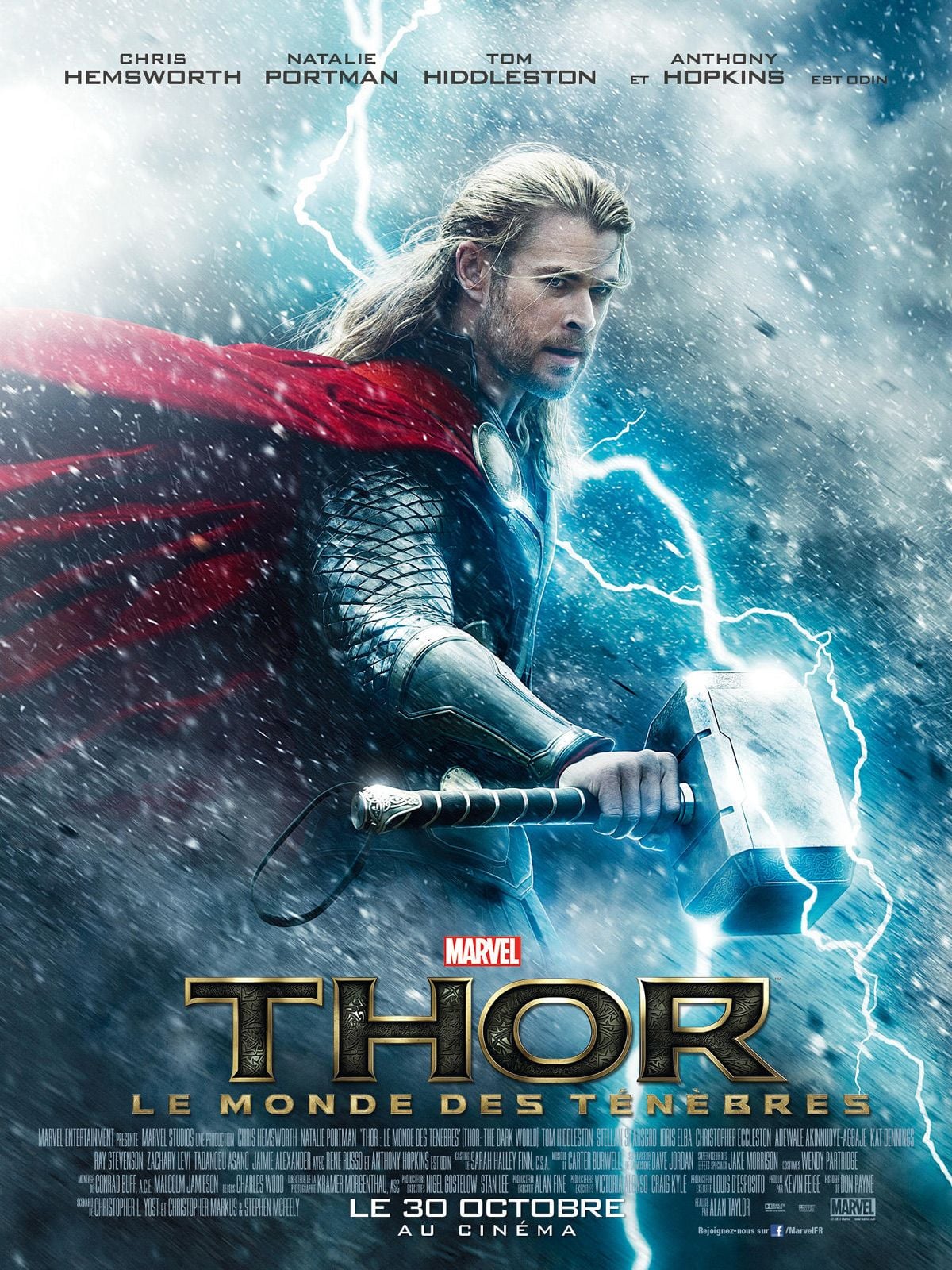 Affiche de Thor : Le Monde des ténèbres