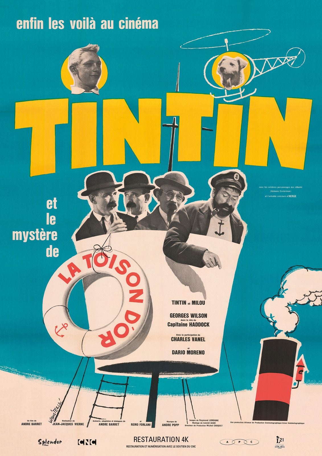 Affiche de Tintin et le Mystère de la Toison d’or