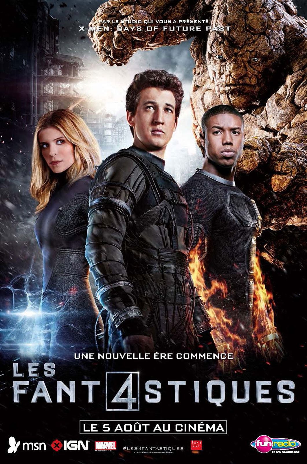 Affiche de Les 4 Fantastiques