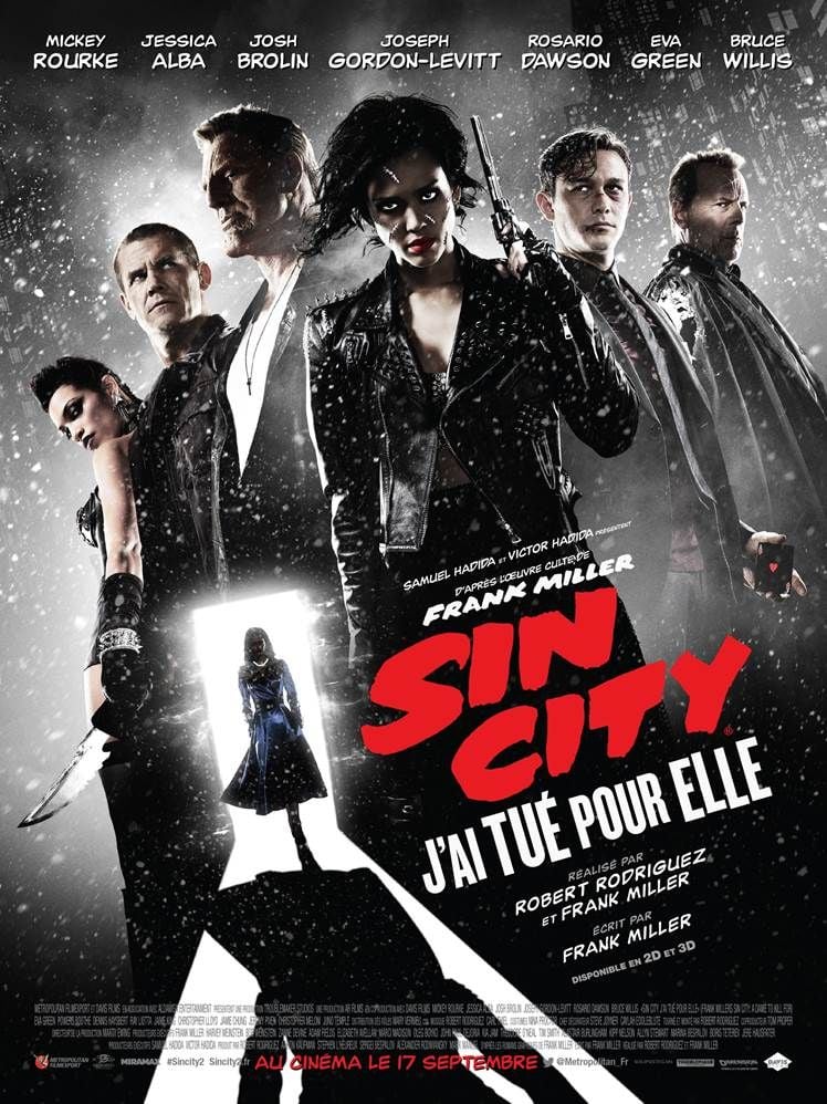 Affiche de Sin City : J’ai tué pour elle