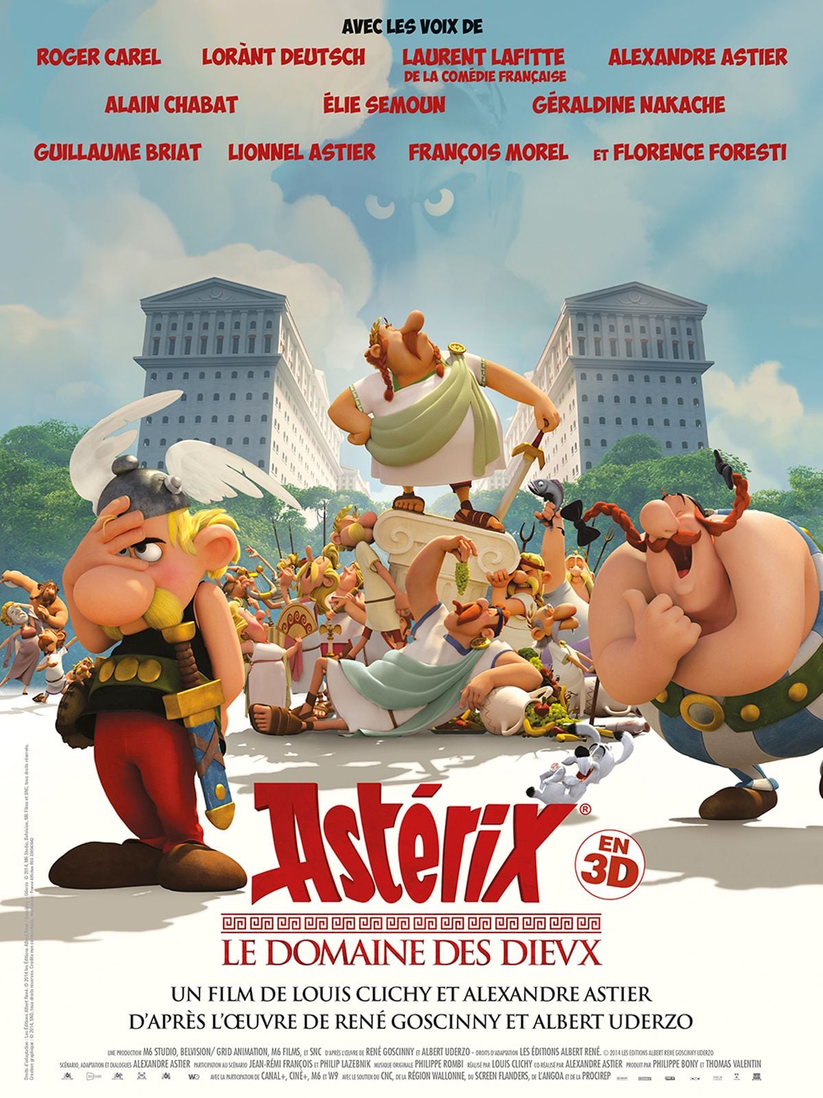 Affiche de Astérix : Le Domaine des dieux