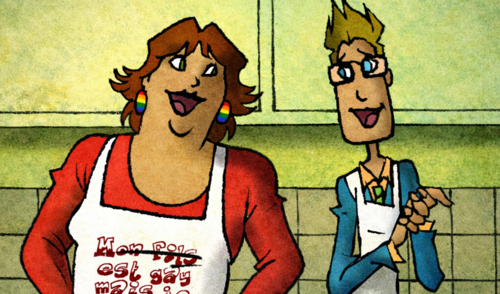 Mes papas & moi fêtent Noël – S1 E4 : La guerre du menu