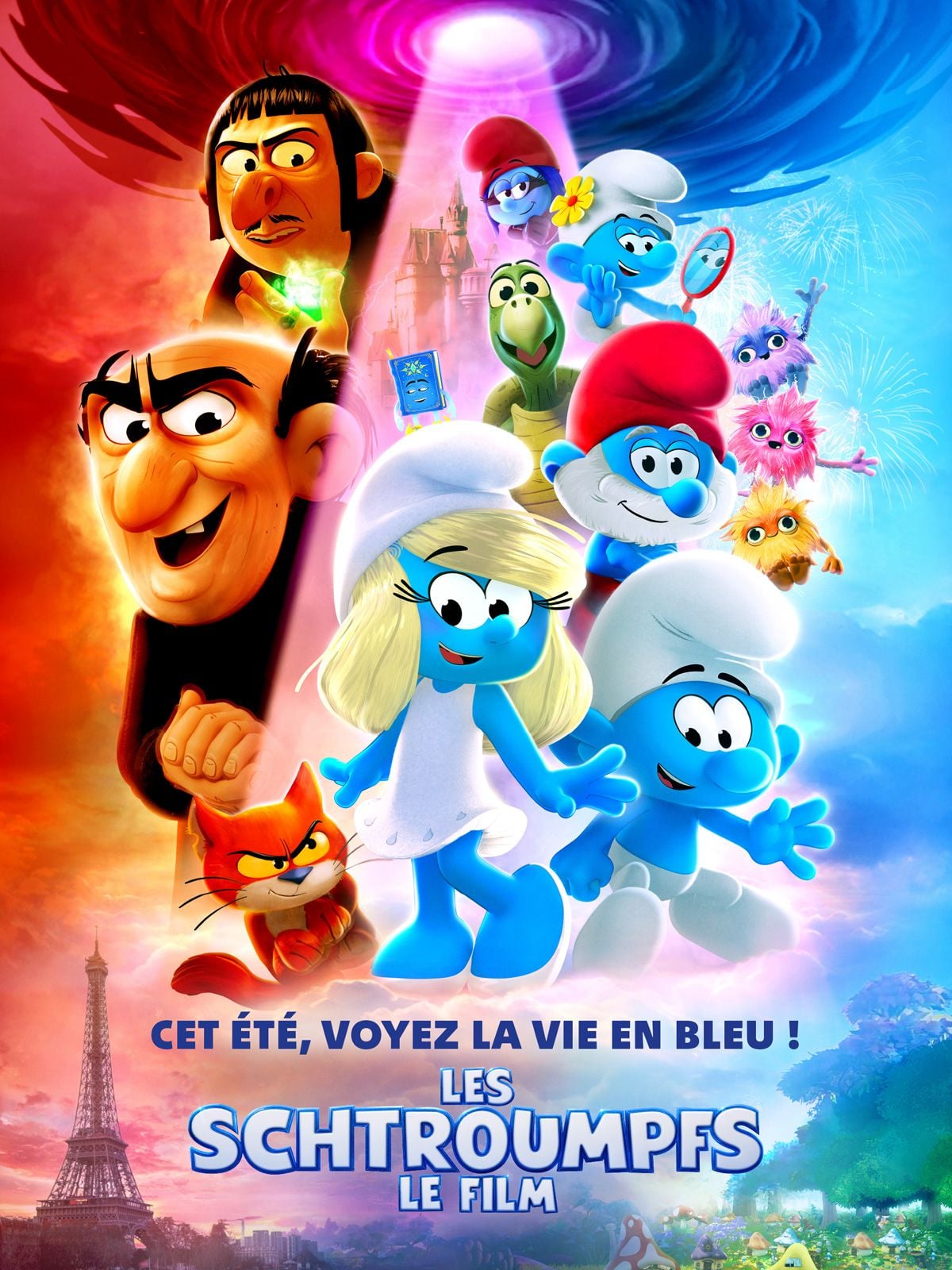 Affiche de Les Schtroumpfs, le film