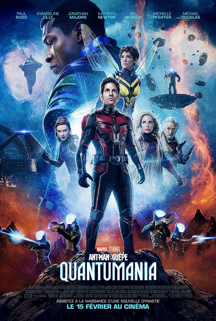 Affiche de Ant-Man et la Guêpe : Quantumania