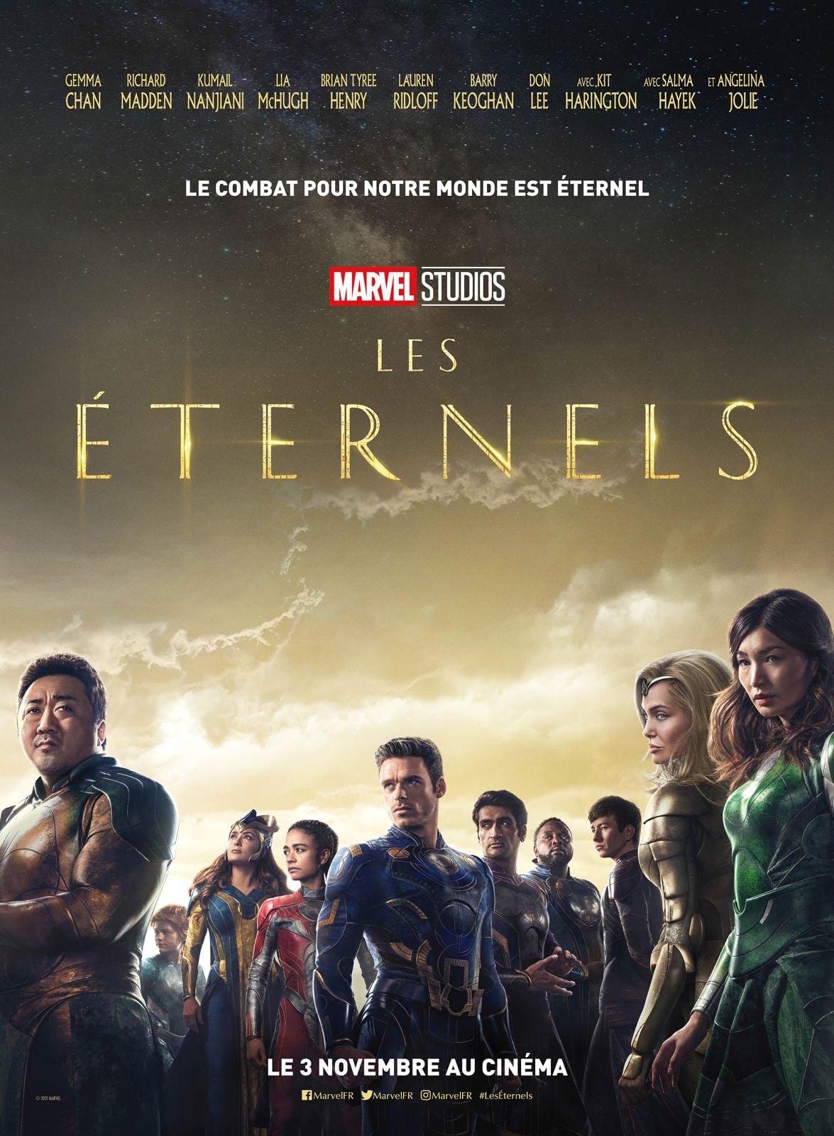Affiche de Les Éternels