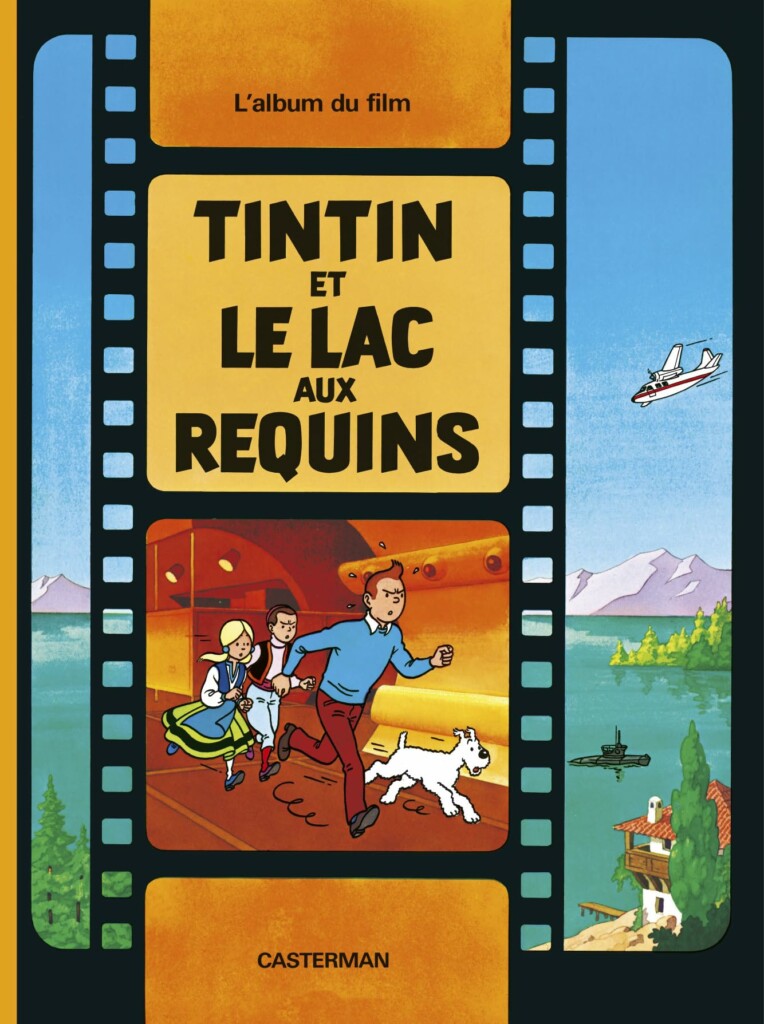 Couverture de Tintin et le Lac aux requins
