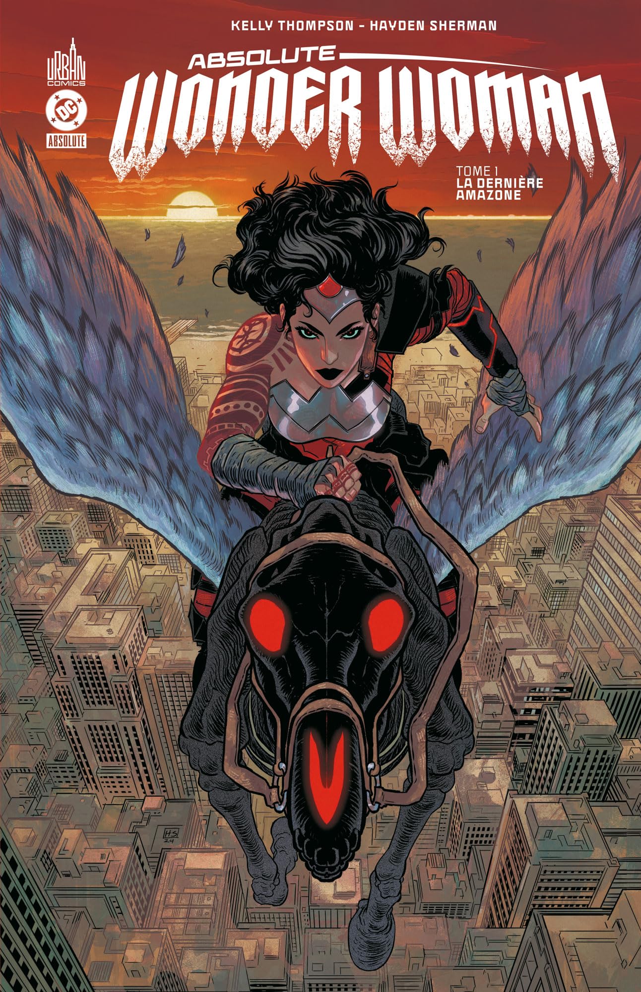 Couverture de La Dernière Amazone