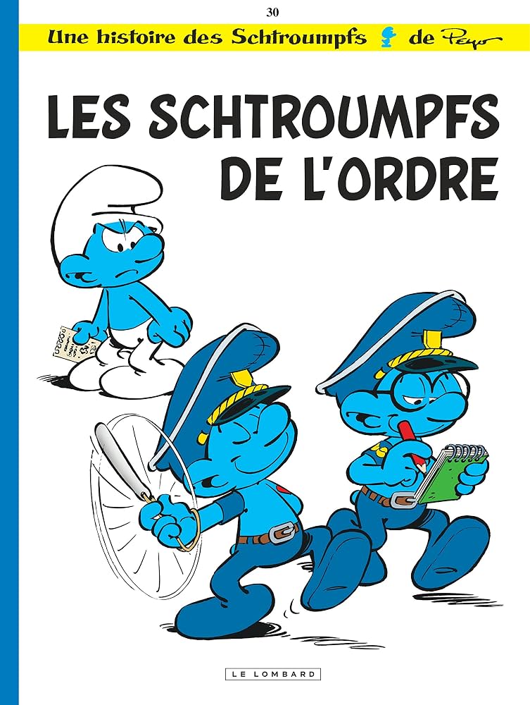 Couverture de Les Schtroumpfs de l’ordre
