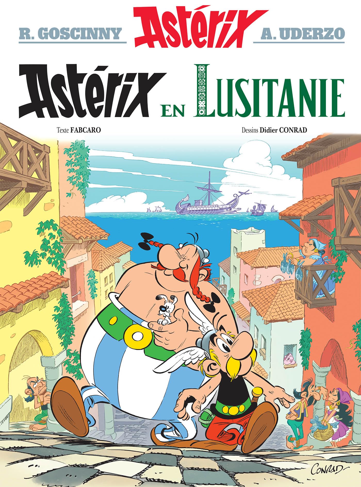 Couverture de Asterix en Lusitanie