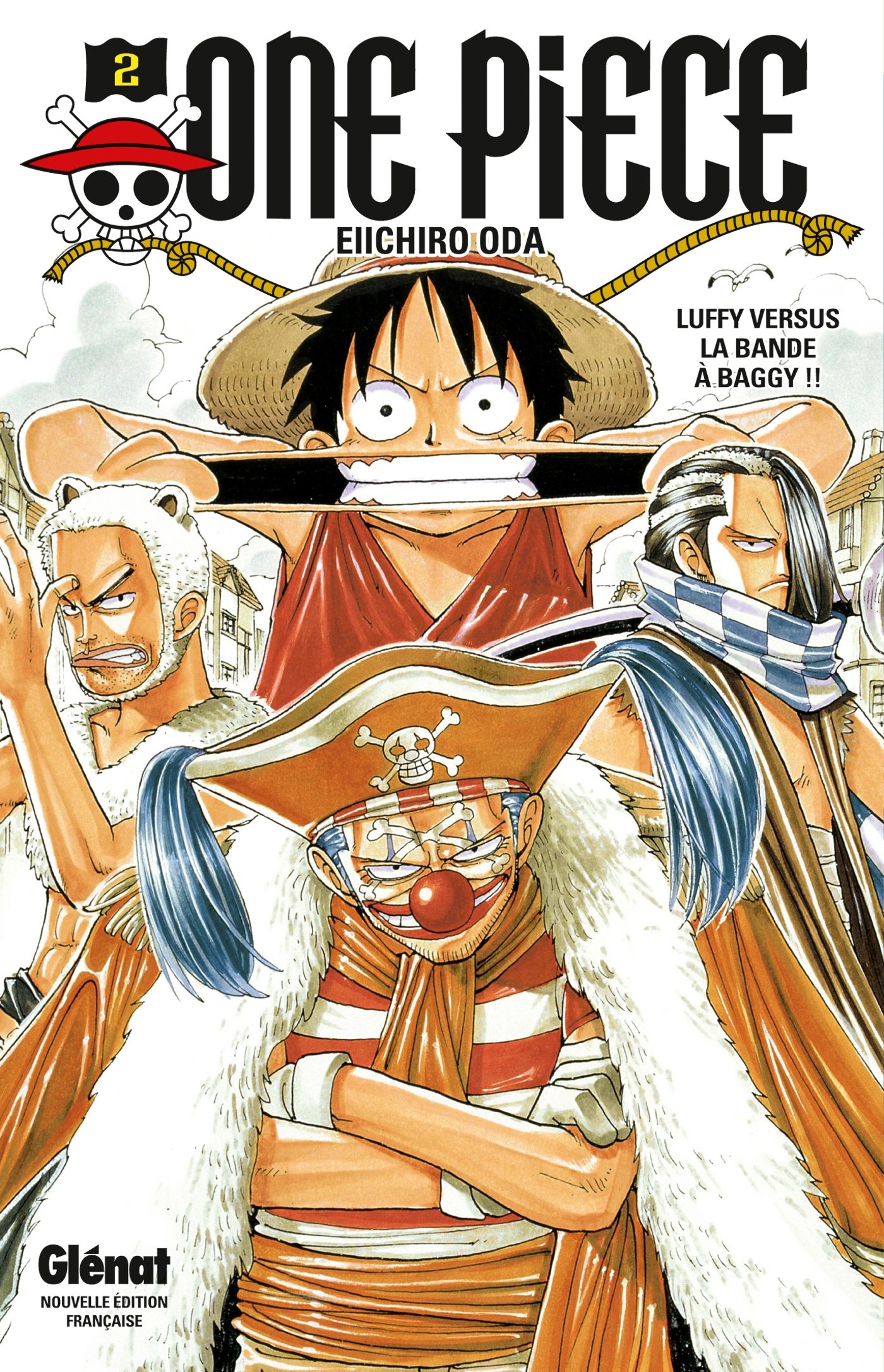 Couverture de Luffy versus la bande à Baggy !!
