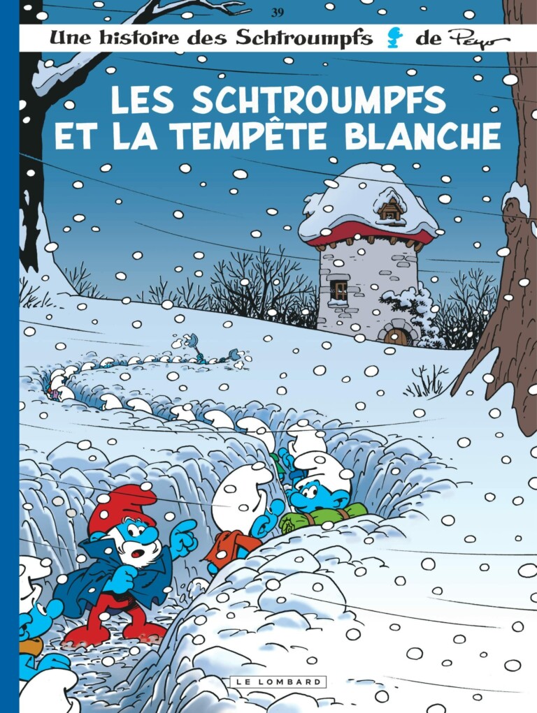 Couverture de Les Schtroumpfs et la Tempête blanche