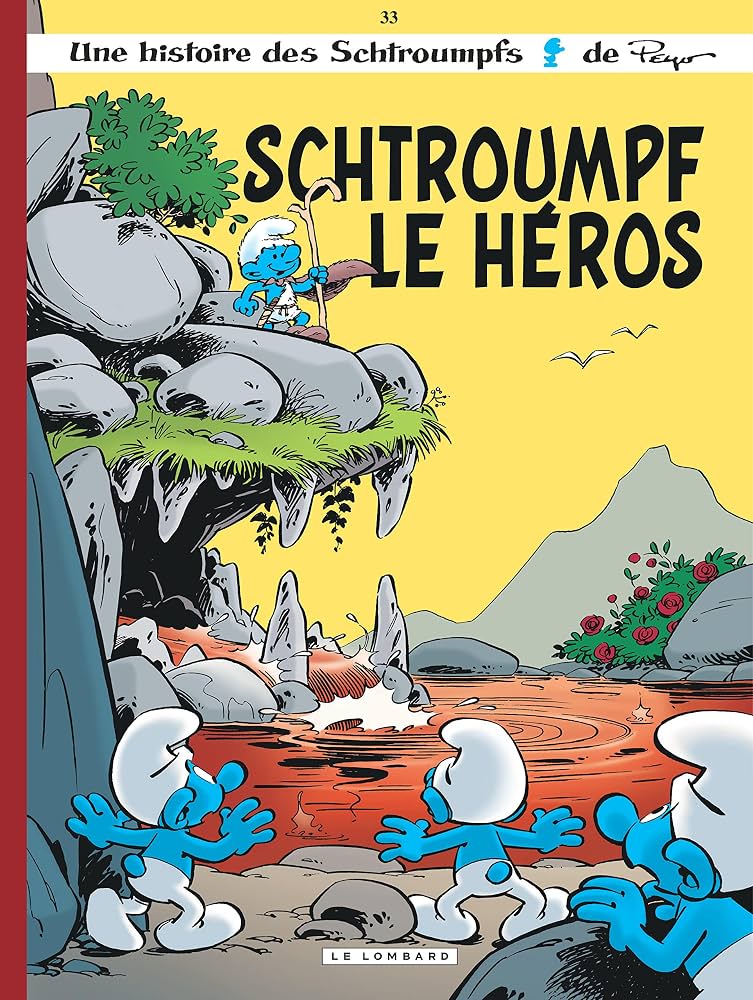 Couverture de Schtroumpf le héros