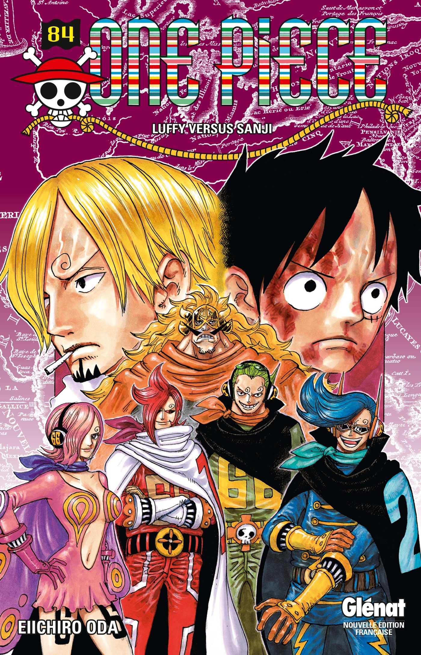 Couverture de Luffy versus Sanji