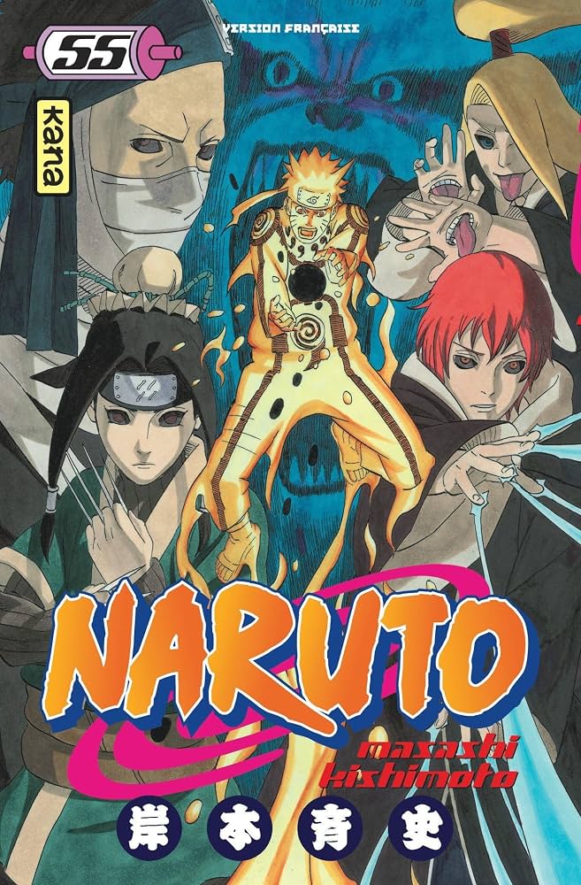 Couverture de Naruto 55