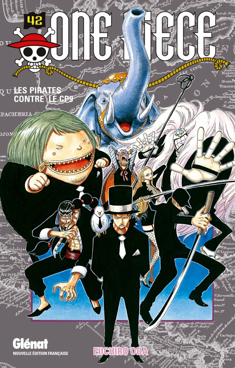 Couverture de Les Pirates contre le CP9