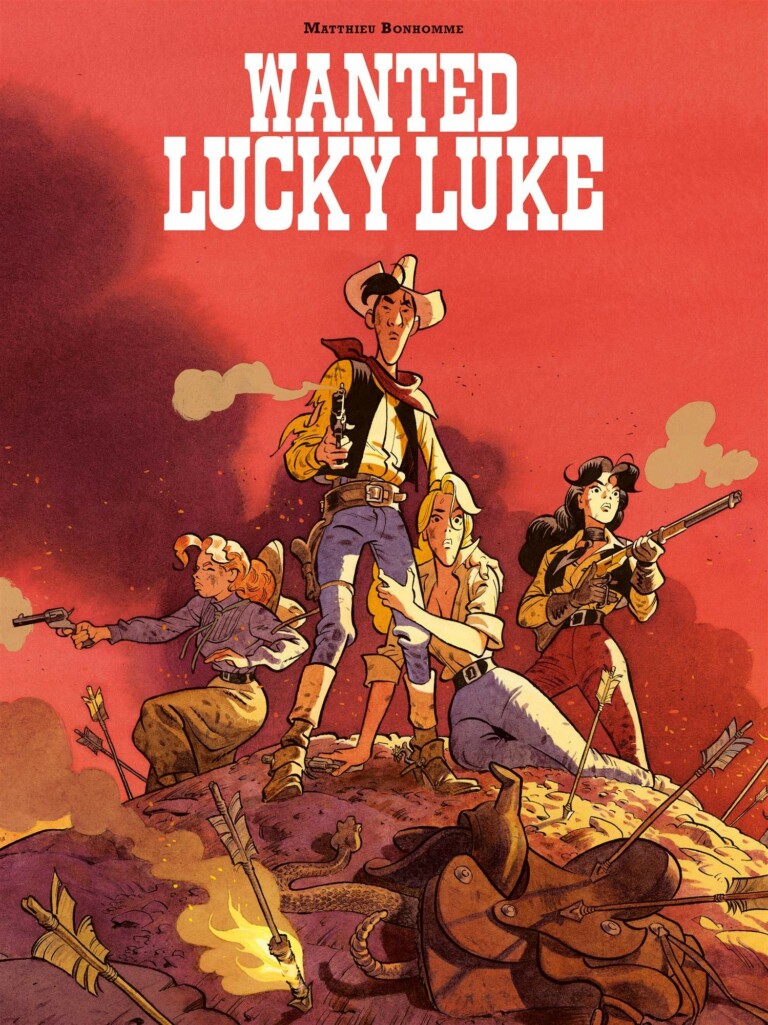 Couverture de Wanted Lucky Luke