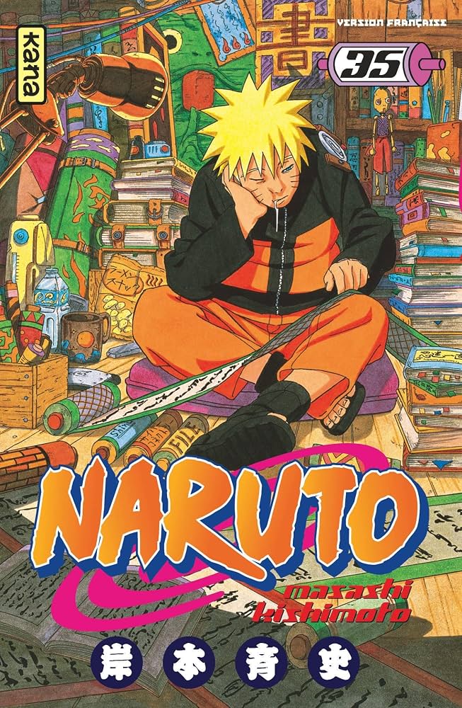 Couverture de Naruto 35