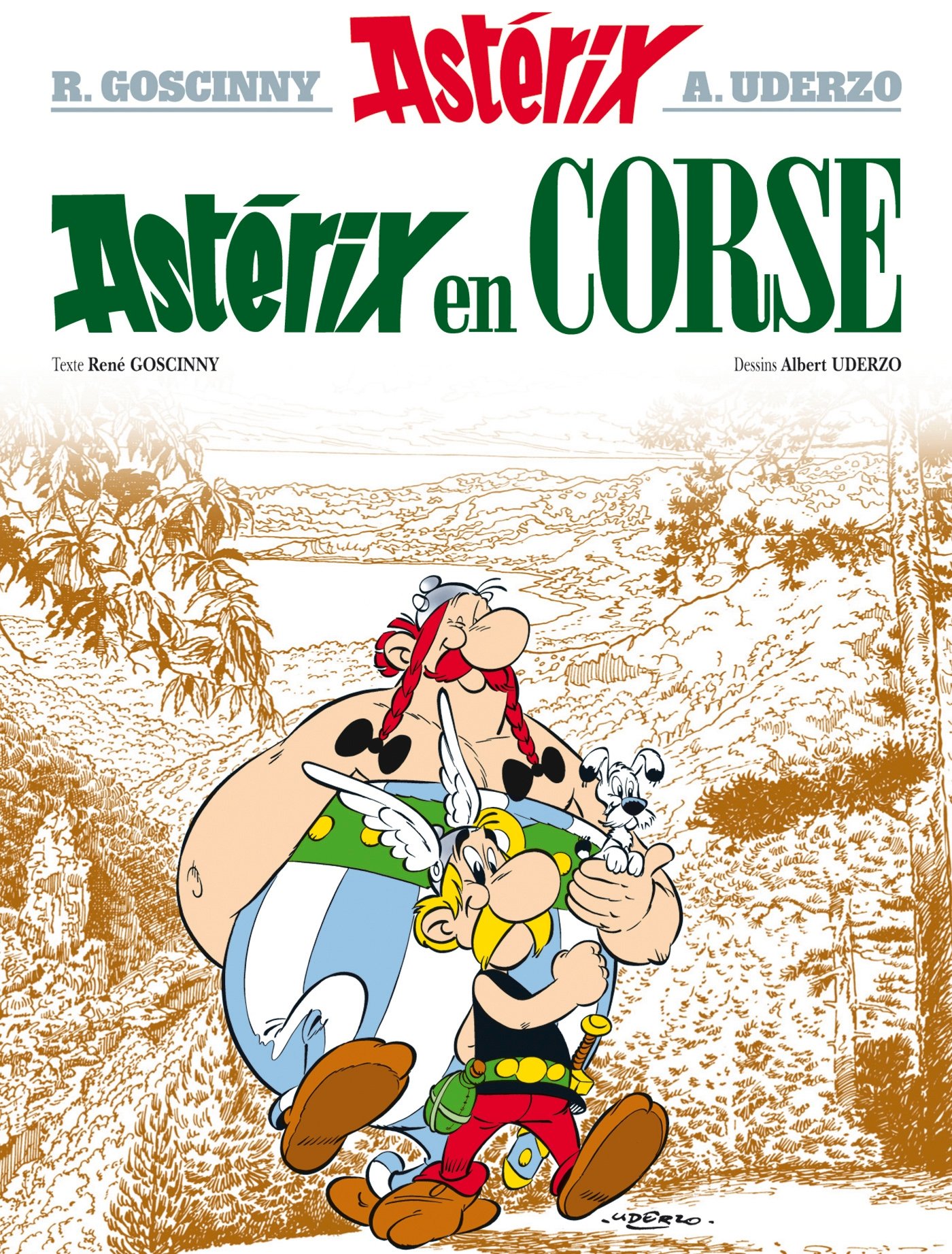 Couverture de Astérix en Corse