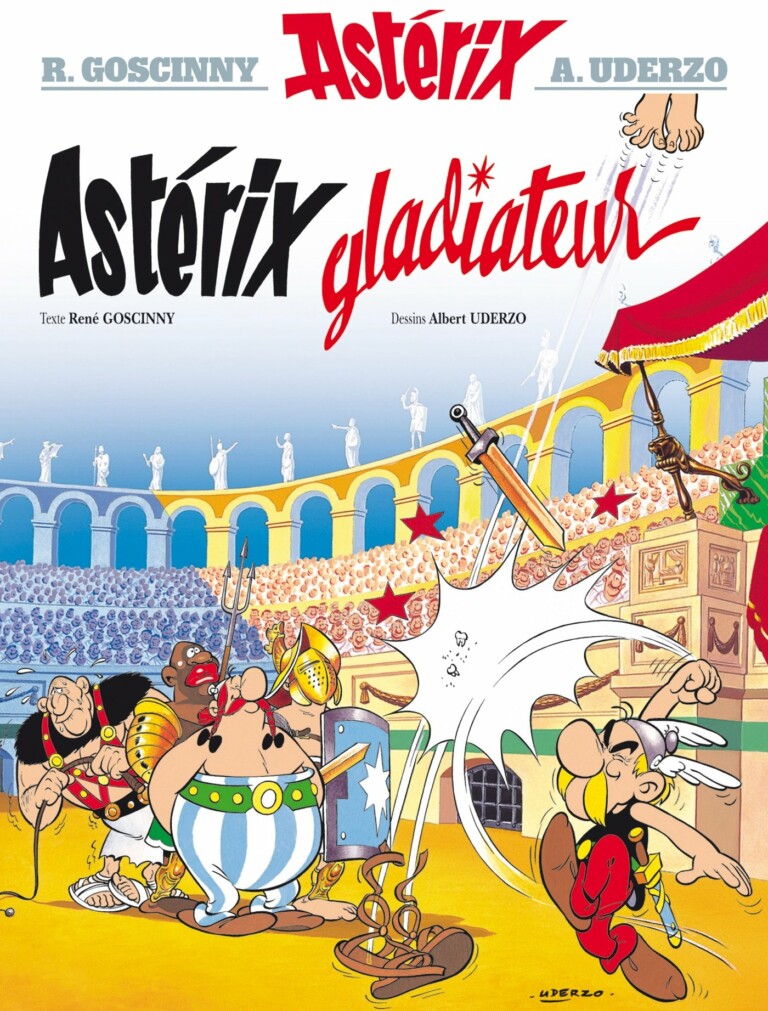 Couverture de Astérix gladiateur
