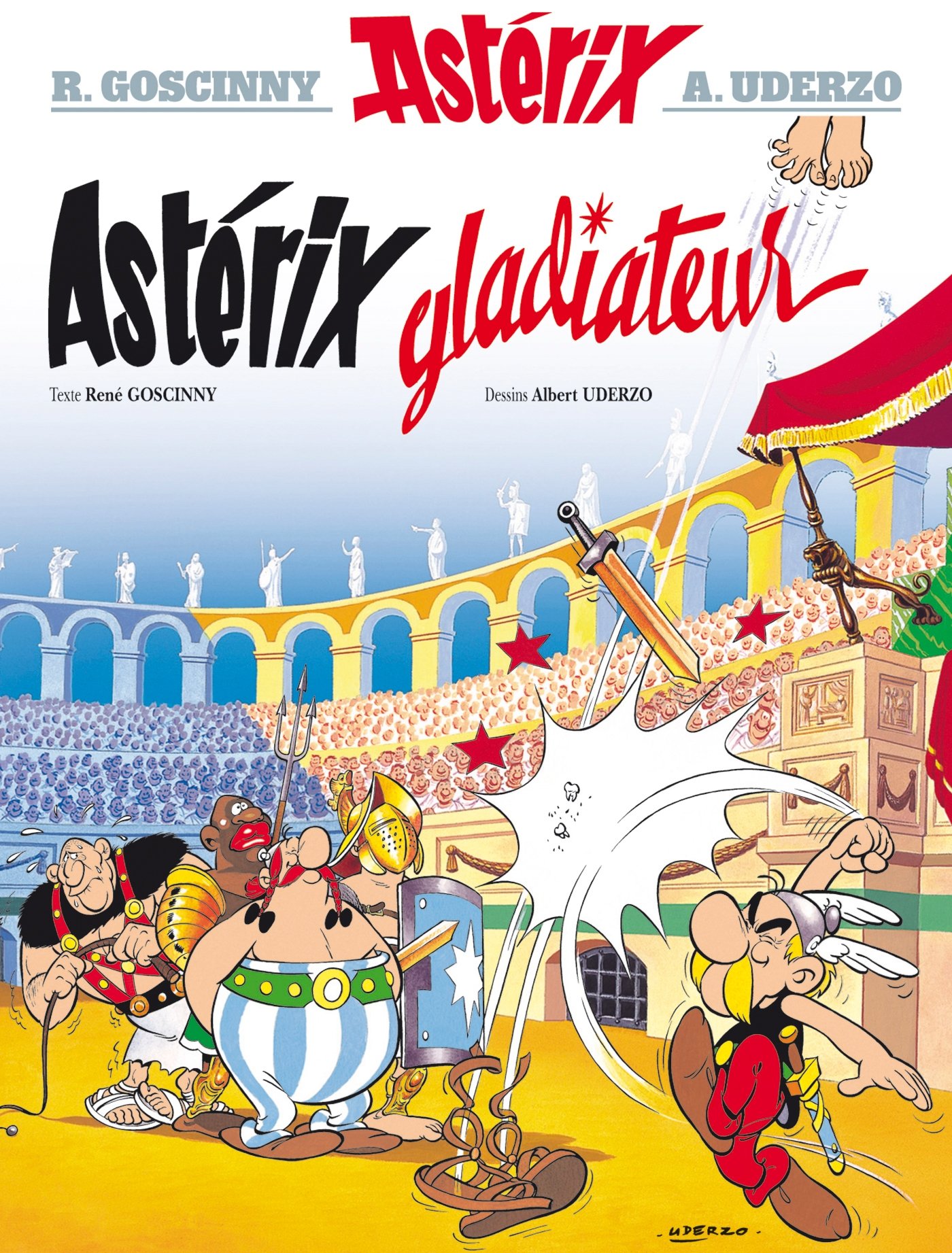 Couverture de Astérix gladiateur