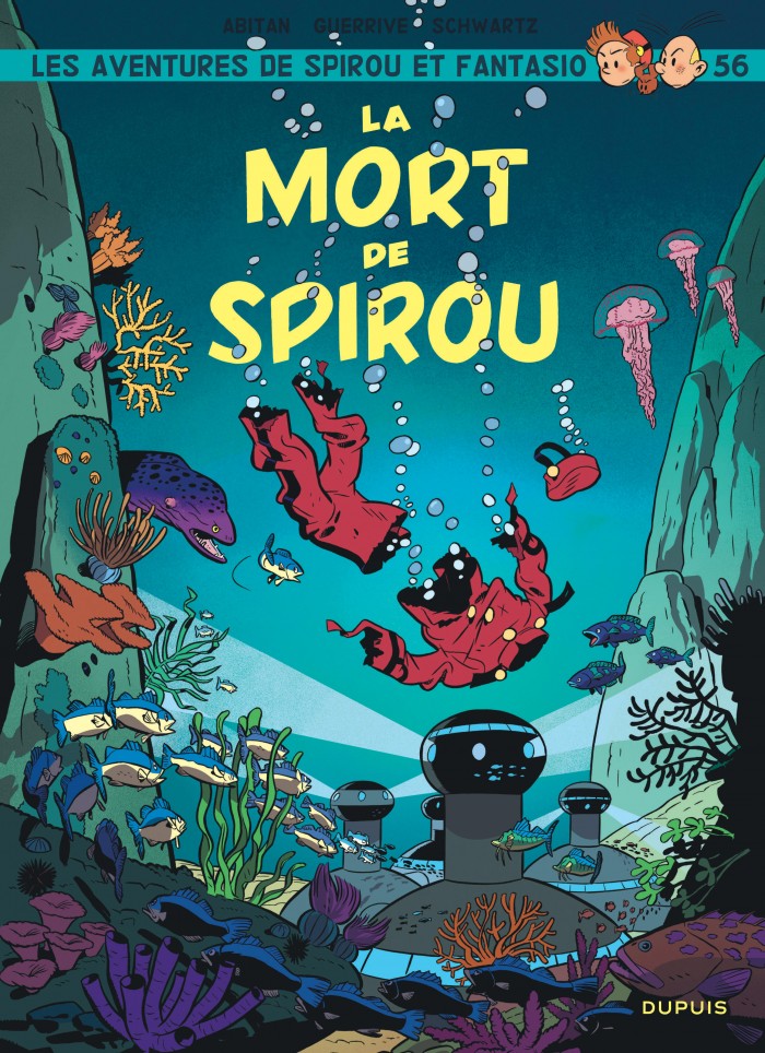 Couverture de La Mort de Spirou