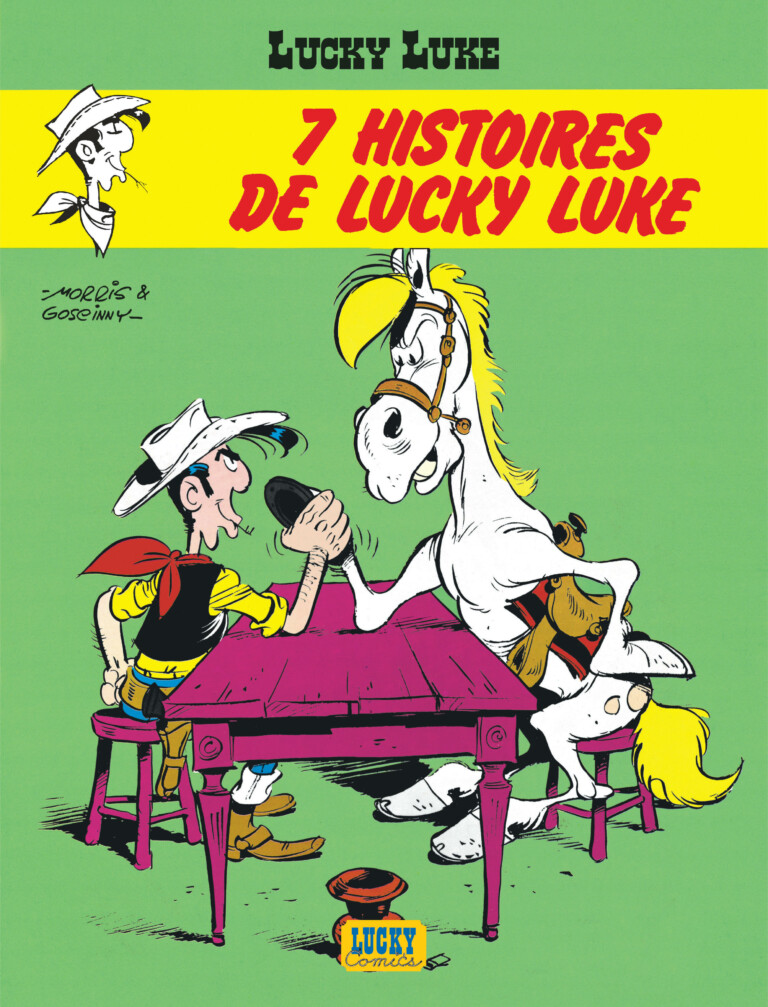 Couverture de 7 histoires de Lucky Luke