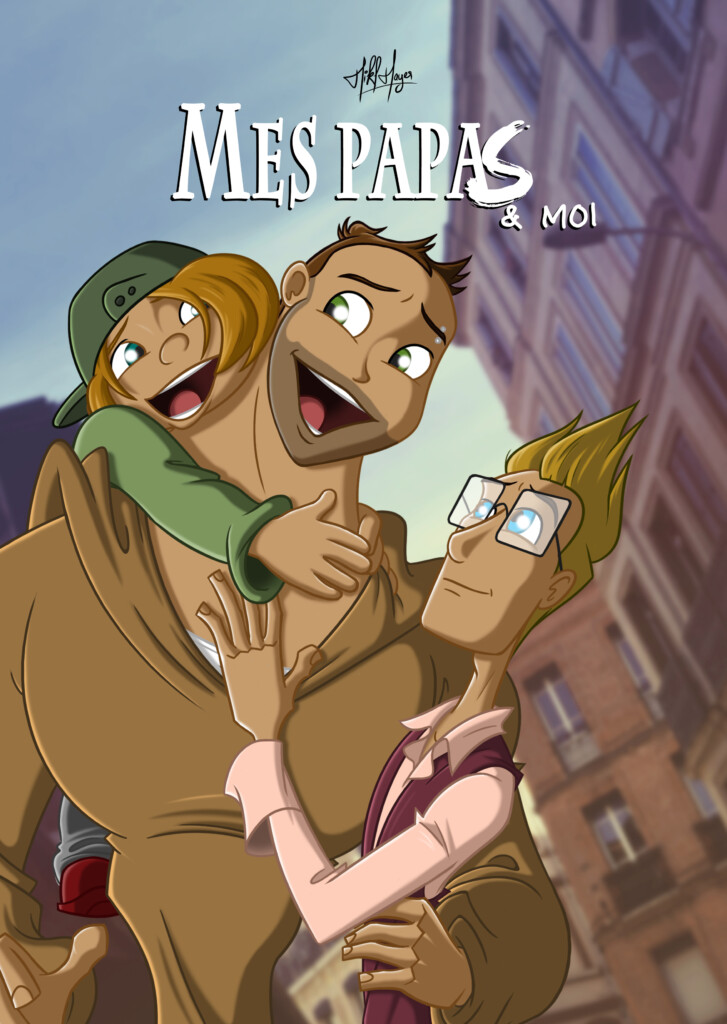 Mes papas & moi – Webtoon/BD en ligne par Mikl Mayer