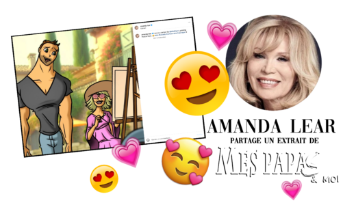 Amanda Lear partage un extrait de Mes papas & moi !