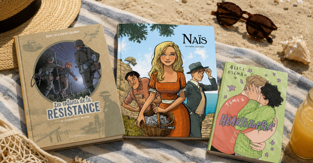 De Heartstopper à Naïs : les BD à découvrir pendant les vacances d’été
