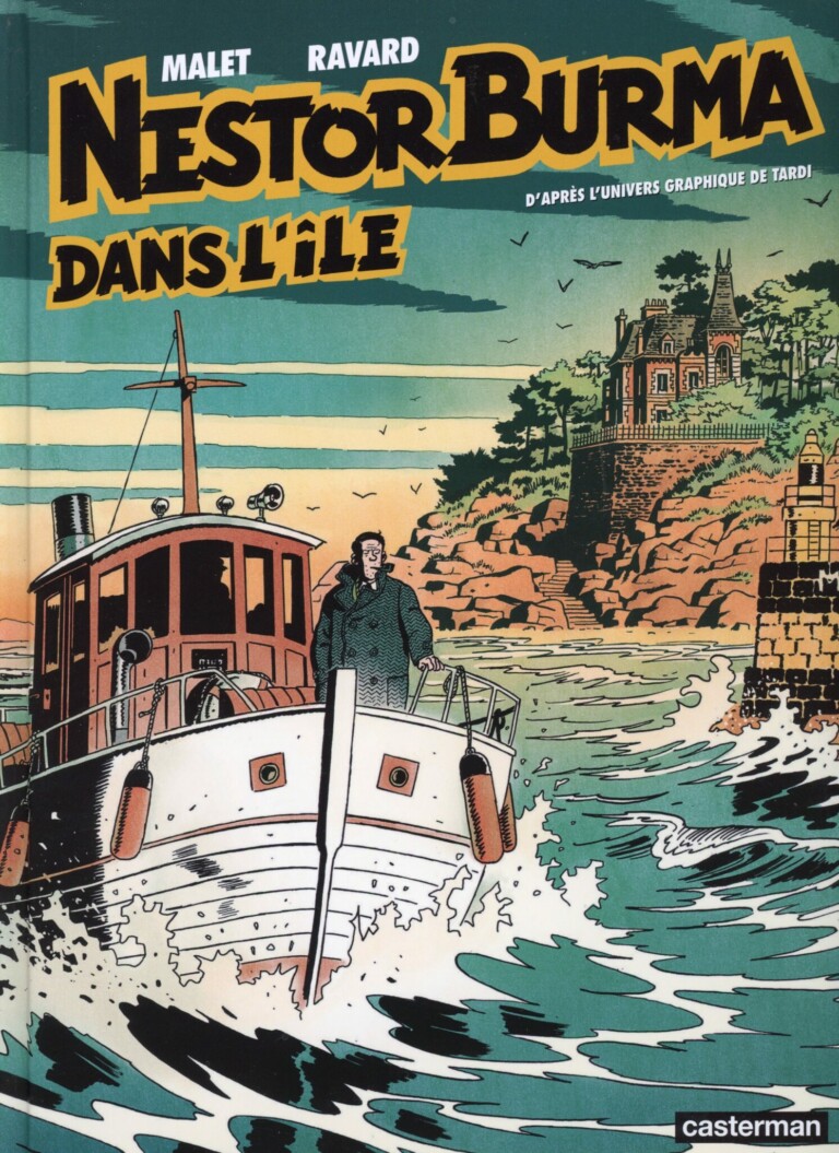 Couverture de Nestor Burma dans l’île
