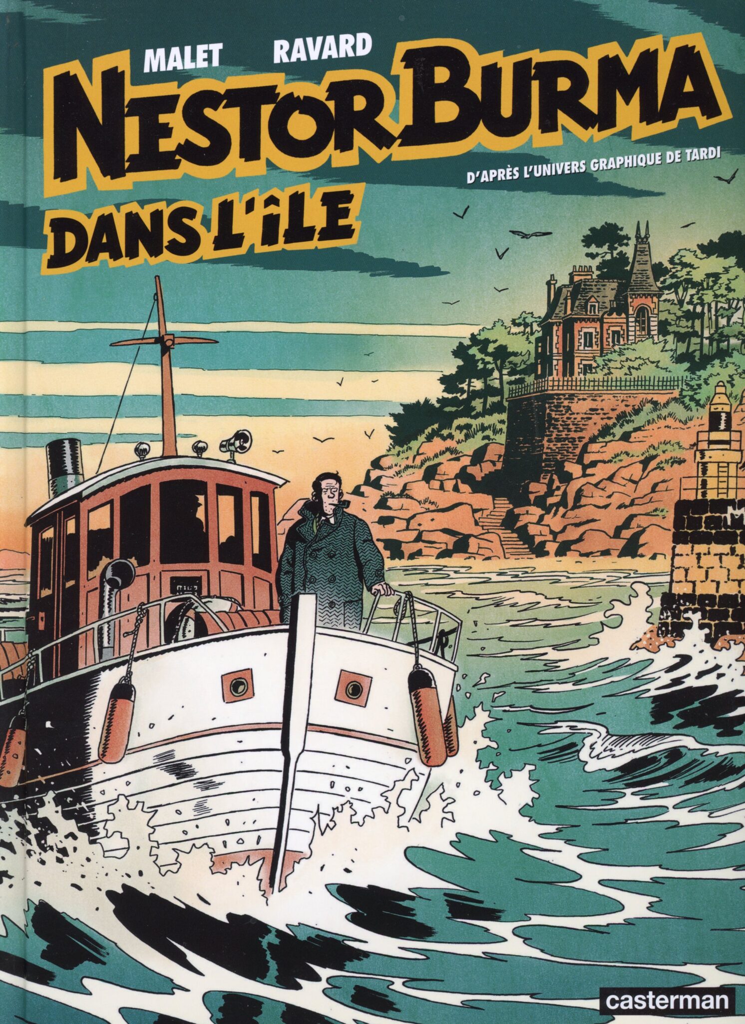 Couverture de Nestor Burma dans l’île
