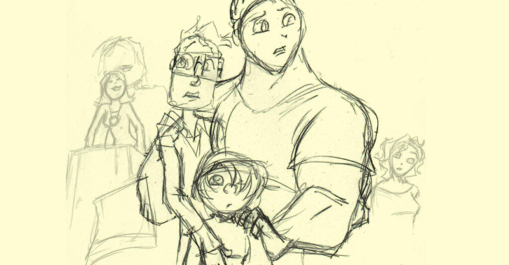 Dans les coulisses de l’affiche Mes Papas & moi : Au fil des ans