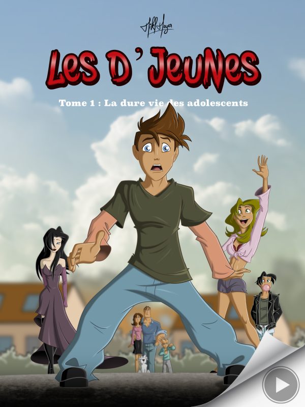 Album "Les d'jeunes 1" format Kindle
