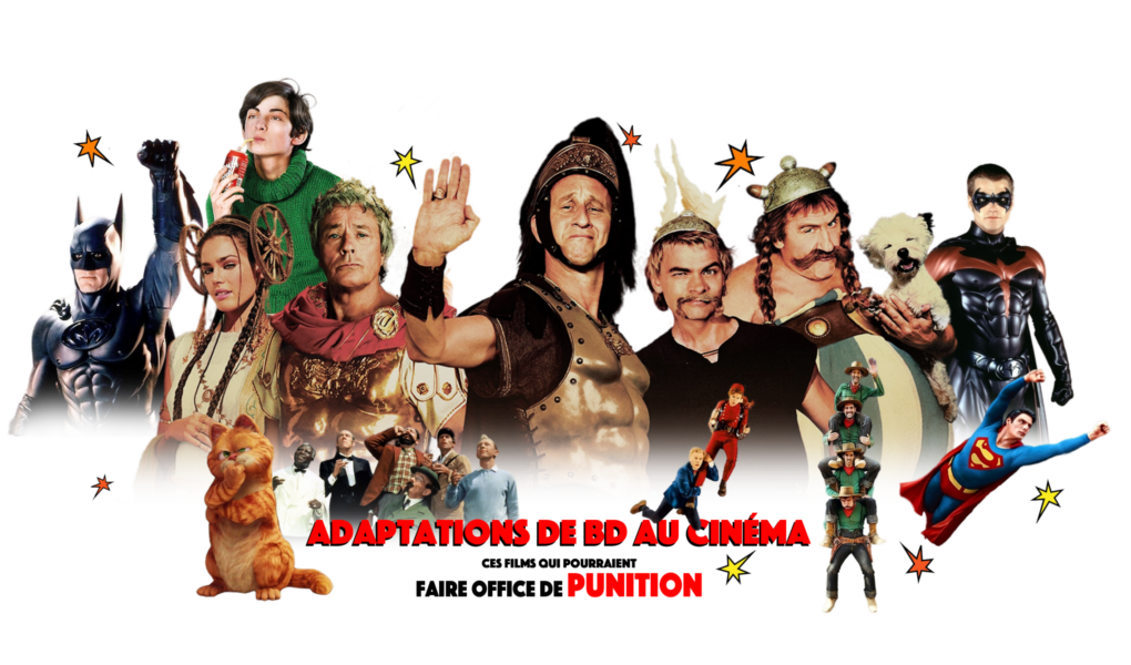 Adaptations de BD au cinéma : ces films qui pourraient faire office de punition