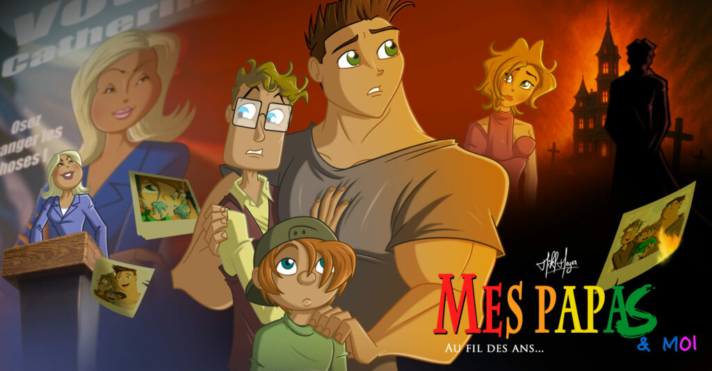 Mes papas & moi : Au fil des ans – Une histoire intime et bouleversante