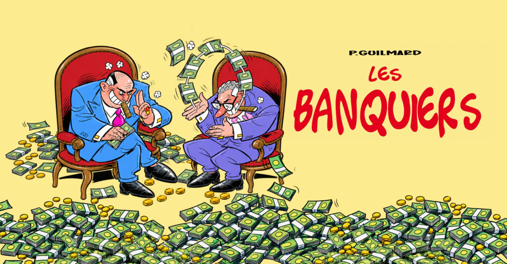 Les banquiers – Webtoon/BD en ligne par Pierre Guilmard