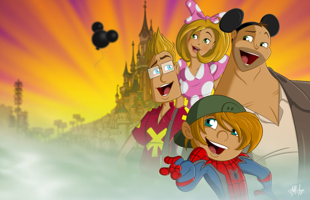 Premiers extraits de “Mes papas & moi” à Disneyland