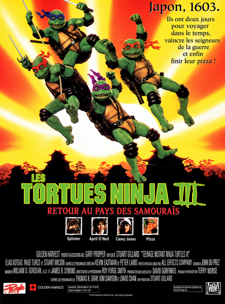 Affiche de Les Tortues Ninja III