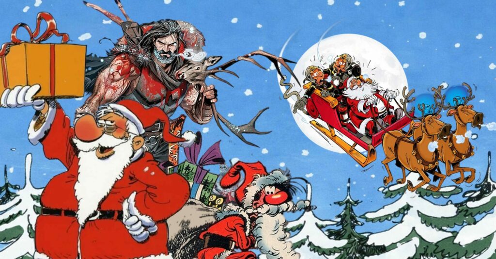 Les aventures du Père Noël en bande dessinée