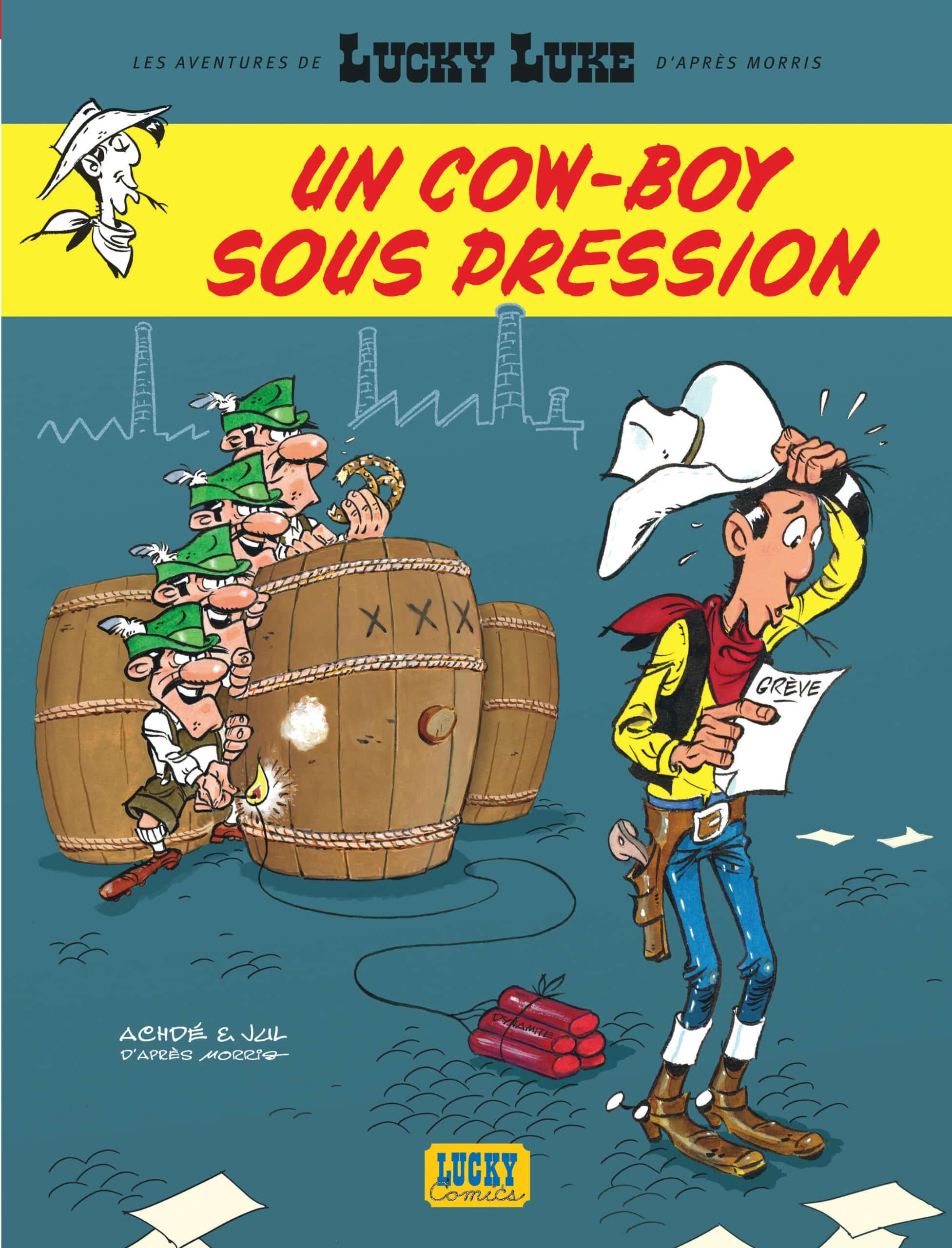 Couverture de Un cow-boy sous pression