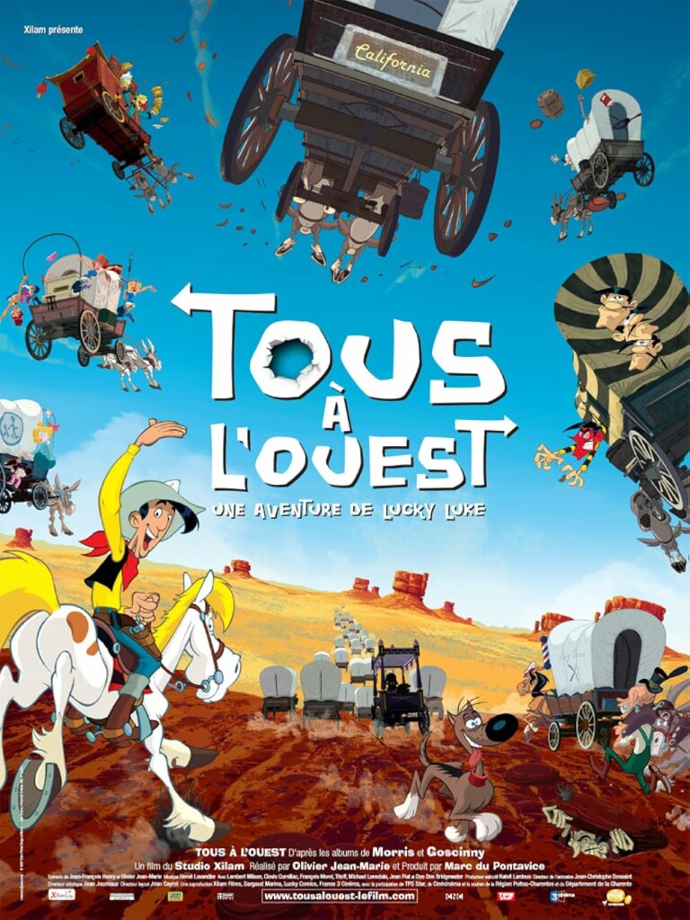 Affiche de Tous à l’Ouest : Une aventure de Lucky Luke