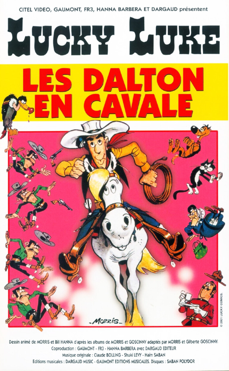 Affiche de Les Dalton en cavale