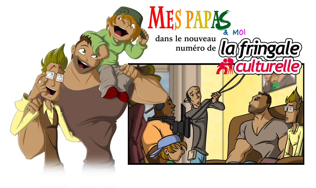 Mes papas & moi dans le nouveau numéro de La Fringale Culturelle