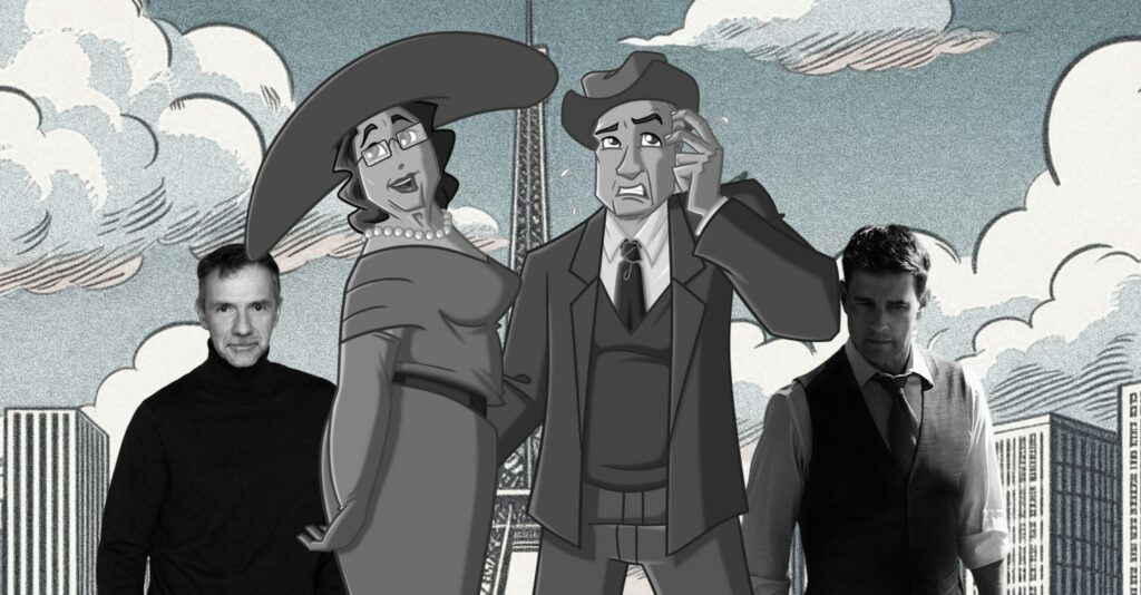 Mikl Mayer revisite Tintin et le cinéma des années 50 dans La Fringale Culturelle