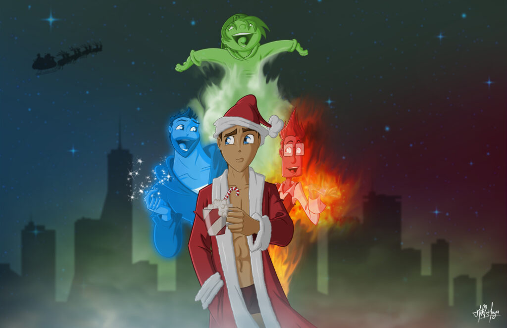 L’affiche de la BD de Noël de La Fringale Culturelle se dévoile